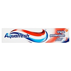 Aquafresh Toothpaste Triple Protection (Tube) 75ml x 12