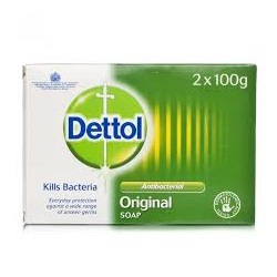 Dettol Soap Twin Pack (100g x 2) x 6 - Ny Pris !