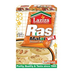 Laziza Rasmalai Mix (Saffron) 75g x 6