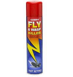 Sanmex Fly & Wasp Killer 300ml x 12