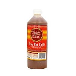 Heera Chilli Sauce Ex. Hot 1L x 10 - Opp 22.11