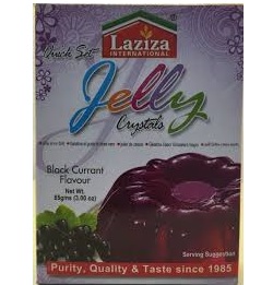 Laziza Jelly Black Currant 85g x 6