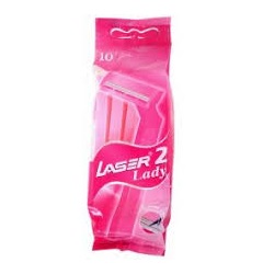 Laser II - Lady Disp. Razors 10's x 20