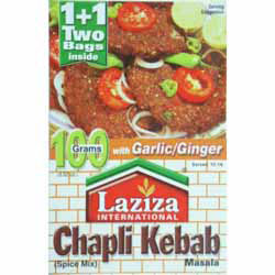 Laziza Chapli Kebab Masala 100g x 6!Ny Pris