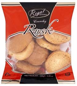 Regal Tea Rusk Original ( Crunchy)  200g x 9