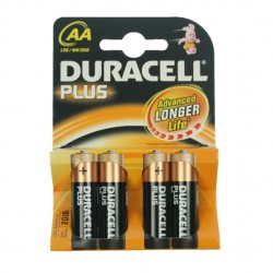 Duracell Batterier AA 4stk x 20pk!Ny Pris
