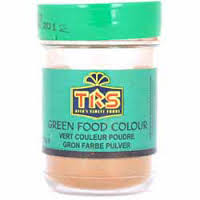 Trs Food Colour Green 25g x 12