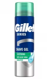 Gillette Shaving Gel Soothing Aloe Vera 200ml x 6 -