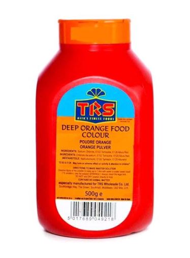 Trs Food Colour Orange 500g x 1 - Ny Ankomst 14.03.25
