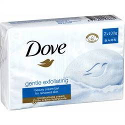 Dove Soap Exfoliating (100g x 4pk) x 12 - Ny Ankomst