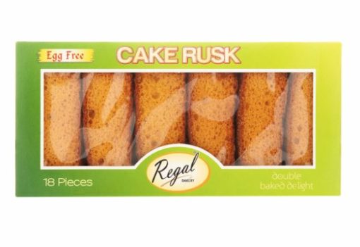 Regal Cake Rusk Eggfree 630g x 9 - Ny Pris!