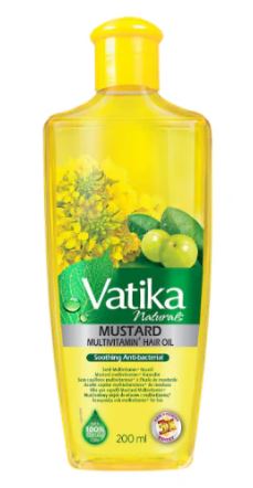 Vatika Mustard Oil 200ml x 6 - Ny Ankomst 12.09.24