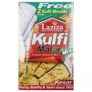 Laziza Kulfi Malai (Kesar) 152g x 6 - Ny Ankomst 21.05.25