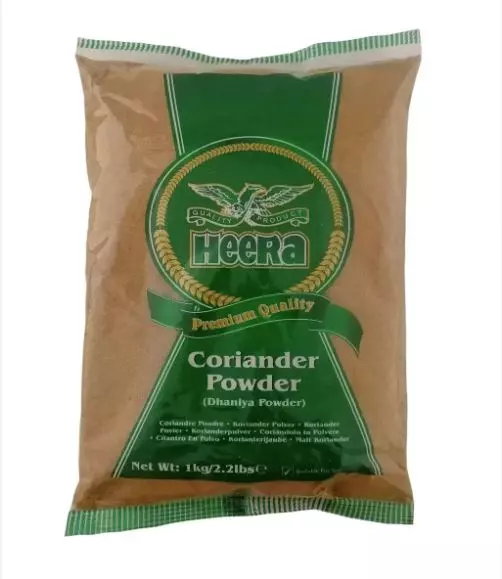 Heera Dhanya Coriander Powder 1 kg x 6 - Ny Ankomst 12.09.25