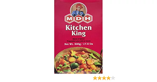 Mdh Kitchen King Masala 500g x 4 - Ny Ankomst 09.07.24
