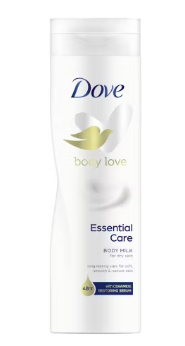 Dove Body Lotion Essential Milk 250ml x 6 - Ny Ankomst 25.07.24