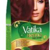 Vatika Henna Hair Colour Burgundy 60g x 6 - Ny Ankomst 02.05.25