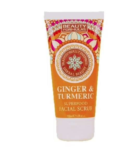 Beauty F. Facial Scrub Ginger & Turmeric 150ml x 12