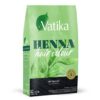 Vatika Henna Hair Colour Black Jet 60g x 6 - Ny Ankomst 02.05.25