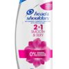 Head & Shoulders Smooth & Sliky 2in1 450ml x 6 Ny Pris!