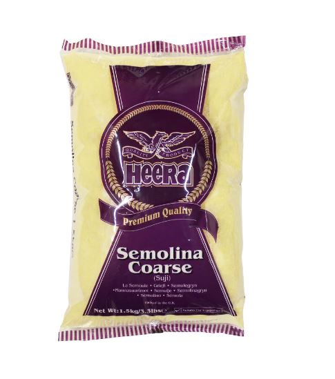 Heera Semolina Coarse 1.5kg x 6 - Opp 08.05
