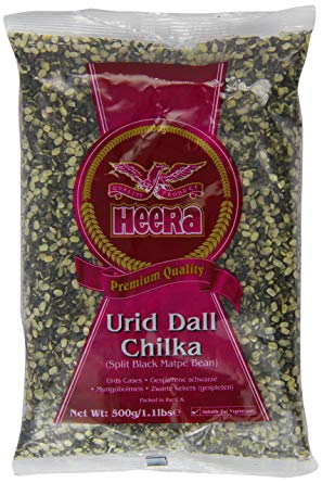 Heera Urid Daal Chilka 500g x 20 Ny Pris 13.04