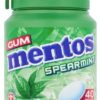 Mentos Spearmint TyggeGummi 40pcs x 6 - Ny Ankomst 16.08.24