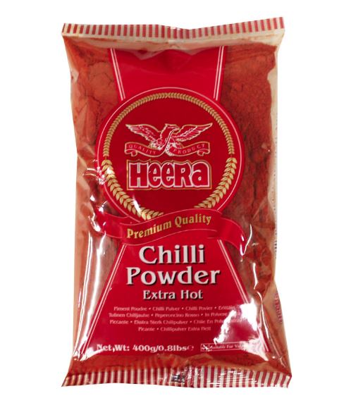 Heera Chilli Powder Extra hot 400g x 10