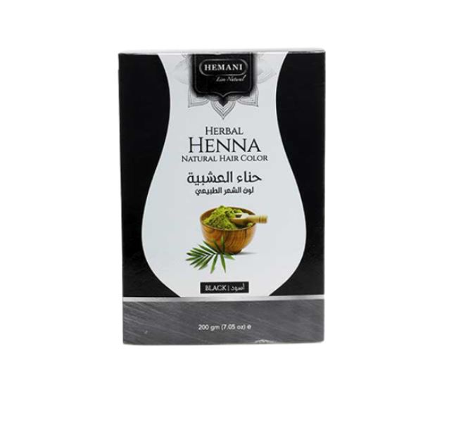 Hemani Herbal Henna Black 60g(Tetra) x 12