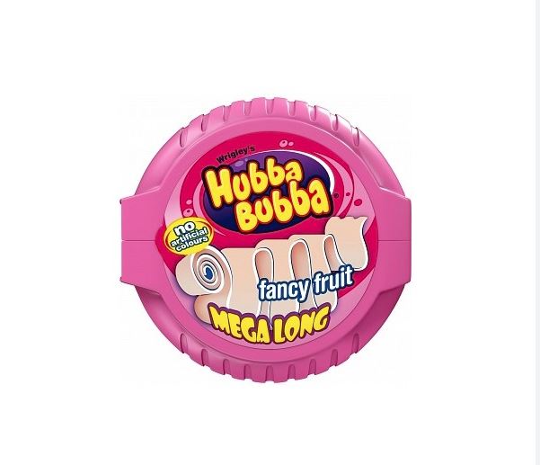 Hubba Bubba Tape Fancy Fruit x 12 - Ny Ankomst 23.09.25