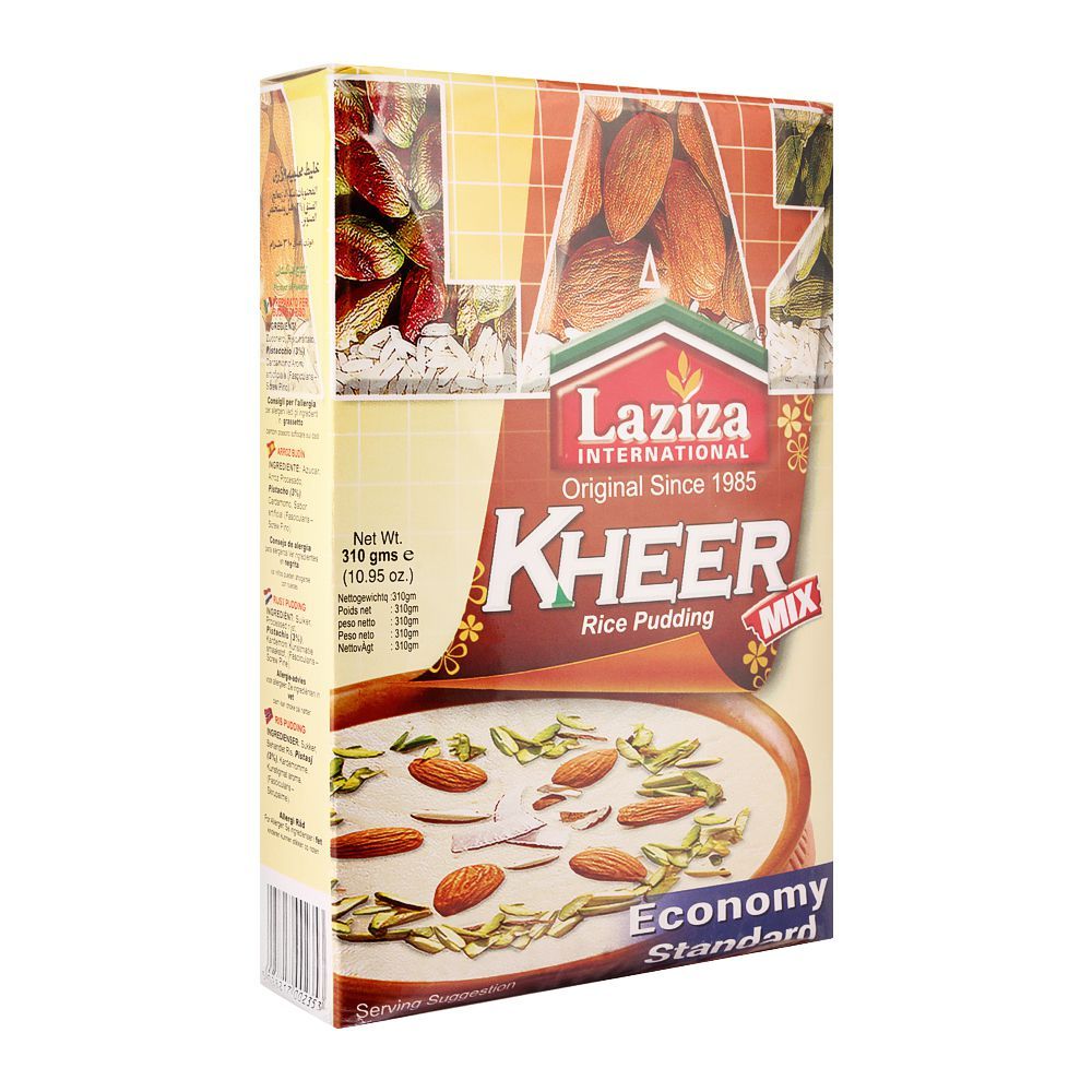 Laziza Kheer Mix Economy 310g x 4 - Ny Ankomst 21.05.25