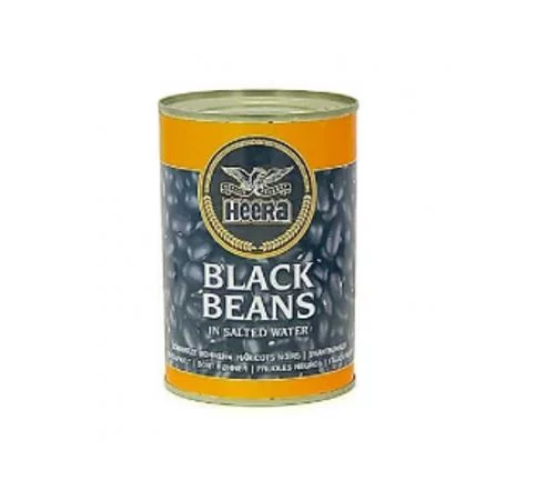 Heera Canned Black Beans 400g x 12