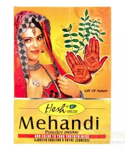 Hesh Mehndi Heena Powder 100g x 10  - Ny Ankomst 27.11.24
