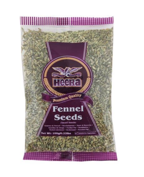 Heera Fennel Seeds 100g x 20 - Opp 12.06