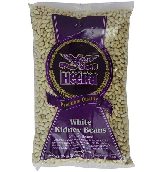 Heera White Kidney Beans 2kg x 6-Tilbud