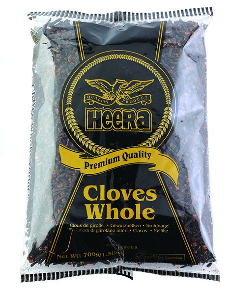 Heera Cloves Whole 700g x 6 - Opp 12.06