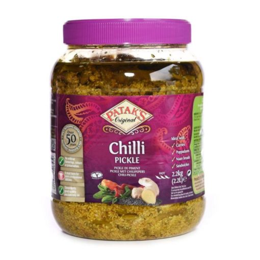 Pataks Chilli Pickle 2,2kg x 2 Opp 13-02