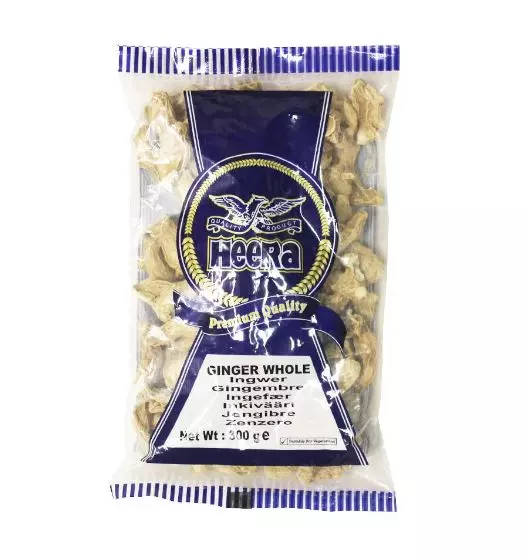 Heera Ginger Whole Dried 300g x 10 - Ny Ankomst 19.07.25