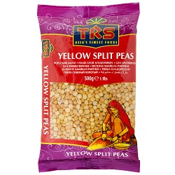 Trs Splitt Yellow Peas 500g x 8 - Ny Pakning!