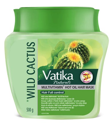 Vatika Hair Mask Cactus 500ml x 3 - Ny Ankomst 02.05.25