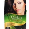 Vatika Henna Hair Colour Black Brown 60g x 6 - Ny Ankomst 12.02.25