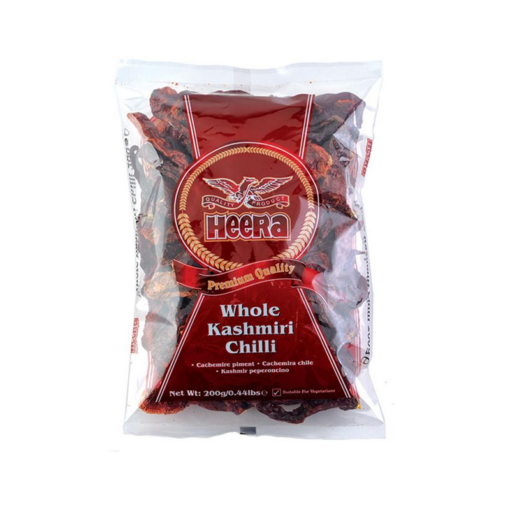 Heera Chilli Kashmiri Whole 200g x 6