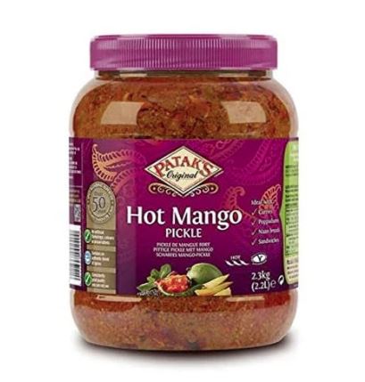 Pataks Mango Pickle Hot 2,2kg x 2