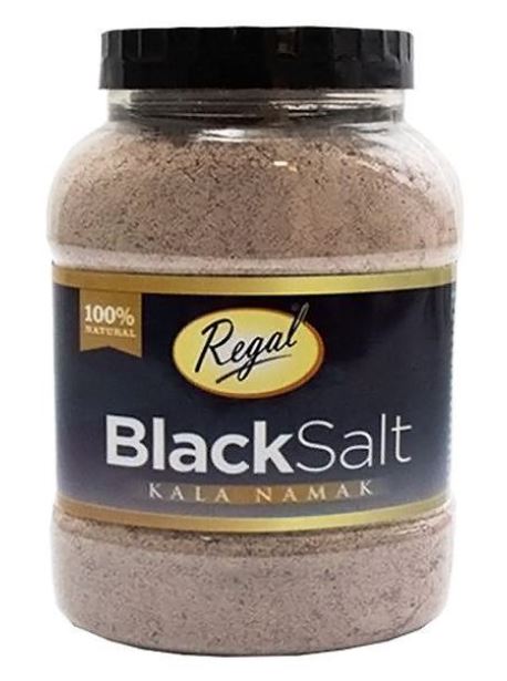 Regal Black Salt Fine Jar 750g x 12 - Nyhet!