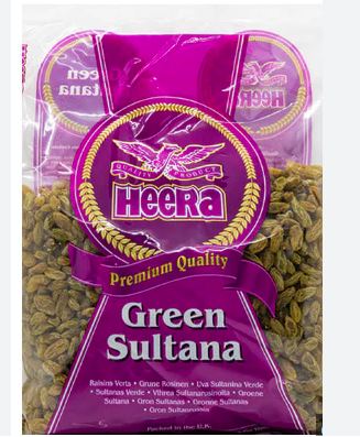 Heera Green Sultanas 100g x 20 - Ny Ankomst