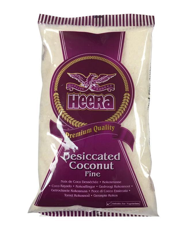 Heera Coconut Deseiccated Fine 300g x 10 - Ny Ankomst