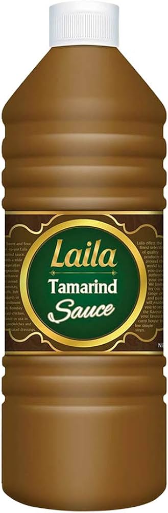 Laila Tamarind Sauce 1L x 6 - Nyhet! (Bra Kvalitet!)