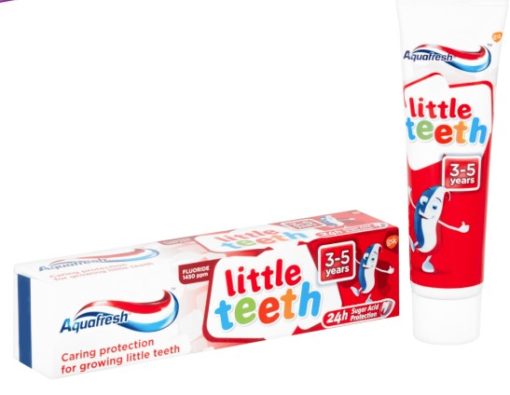 Aquafresh Toothpaste Little Teeth 3-5 Years 50ml x 12