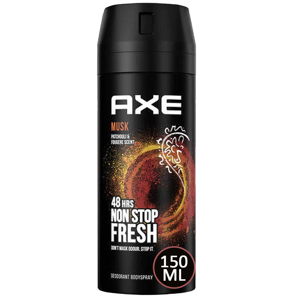 Axe Body Spray Musk150ml x 6 - Ny Ankomst!