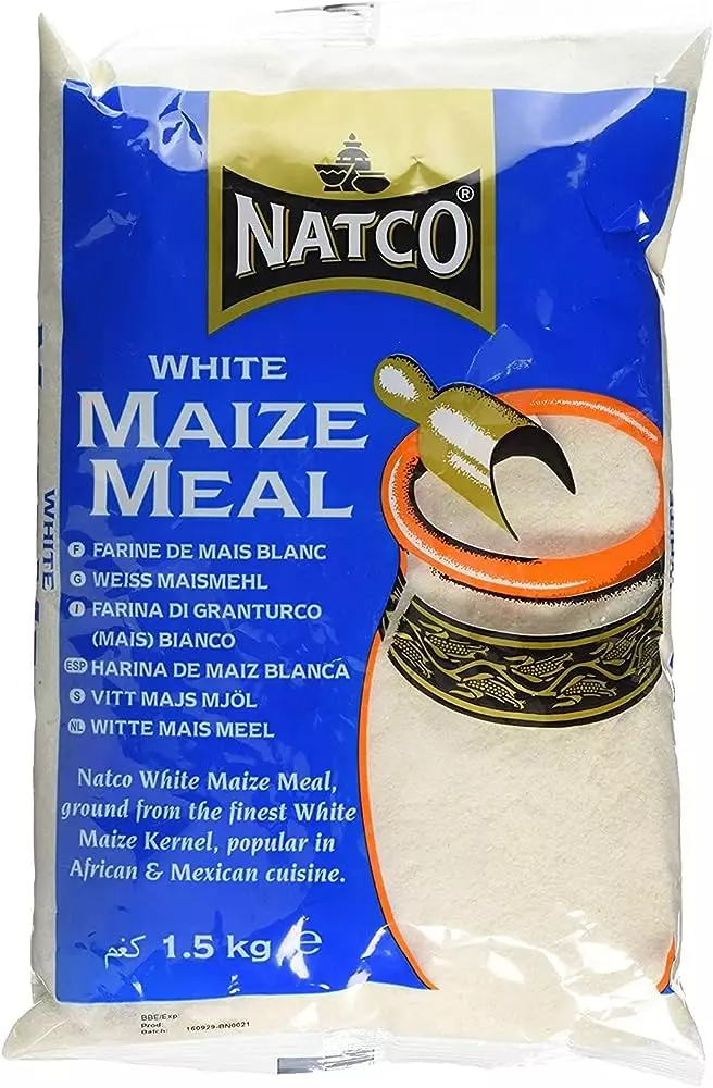 Natco White Maize Meal 1,5kg x 6 - Ny Ankomst 12.09.24